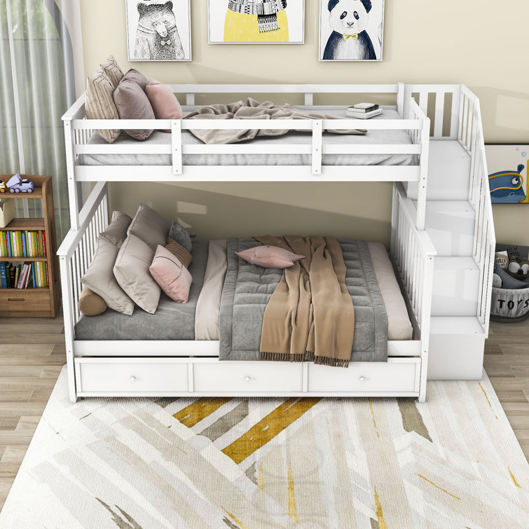 Jamie twin bunk bed with deals storage